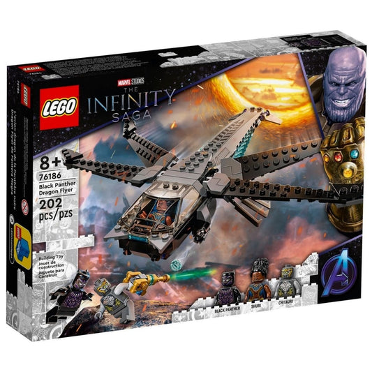 Lego Marvel Black Panther Dragon Flyer (76186) - Nesh Kids Store