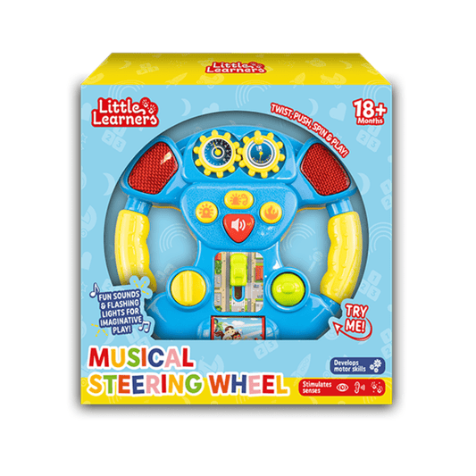 Music Steering Wheel Toy (18m+) - Nesh Kids Store