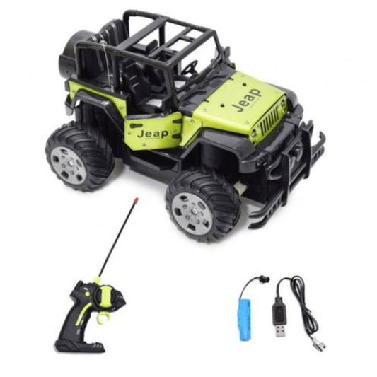 Off - Road Remote Control Car with Friction Powered Wheels & Openable Doors (6+) - Nesh Kids Store