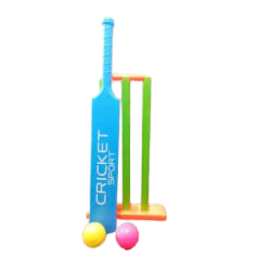 Plastic Cricket Set (3+ Years) - Nesh Kids Store