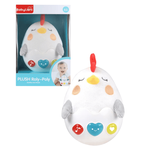 Plush Musical Roly - Poly Toy – 6m - Nesh Kids Store