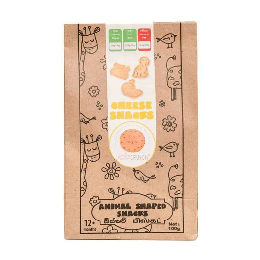 Posha Crunch Cheddar Cheese Biscuits (6 Months+) - Nesh Kids Store