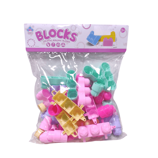 RAINBOW Building Blocks Toys for Toddlers 3+ - Nesh Kids Store