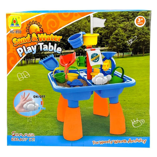 Sand and Water Table With Accessories - Square - Nesh Kids Store