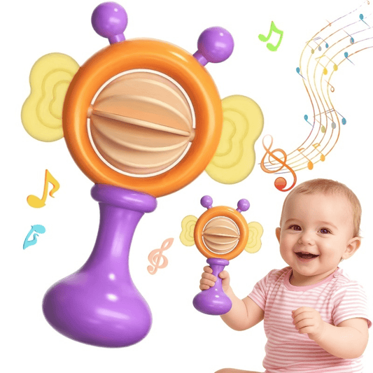 Sensory Teething Rattle Toys for Infants & Toddlers - Nesh Kids Store