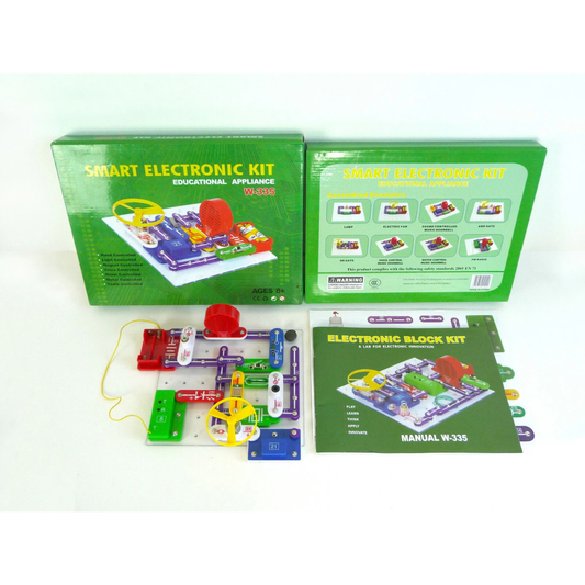 Smart Electronic Kit W - 335 Snap Circuits (8+ Years) - Nesh Kids Store