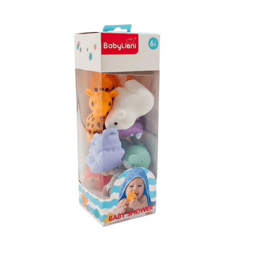 Soft & Colorful Bath Time Animal Set - Nesh Kids Store