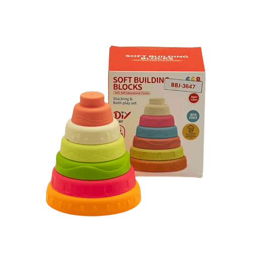 Stack & Learn Rings (6m+) - Nesh Kids Store