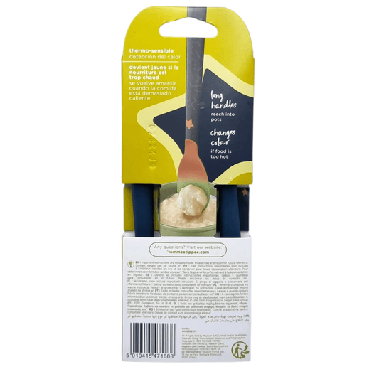 Tommee Tippee Heat Sense Soft Weaning Spoon (4m+ | 4 pcs Pack) - Nesh Kids Store