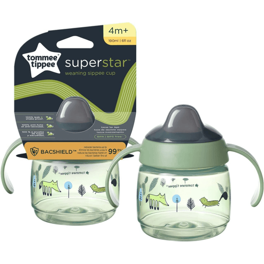 Tommee Tippee Superstar Sippee Weaning Cup – 4m+ | 190ml - Nesh Kids Store