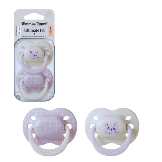 Tommee Tippee Ultimate Fit Soother 0 - 6M - Girl - 433650 - Nesh Kids Store
