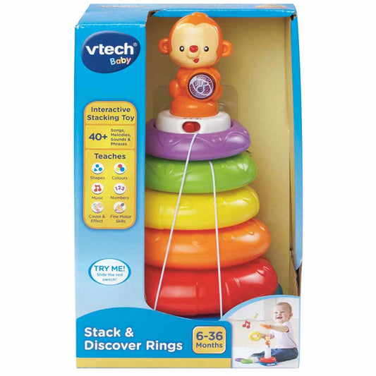 VTech Stack & Discover Rings - Nesh Kids Store