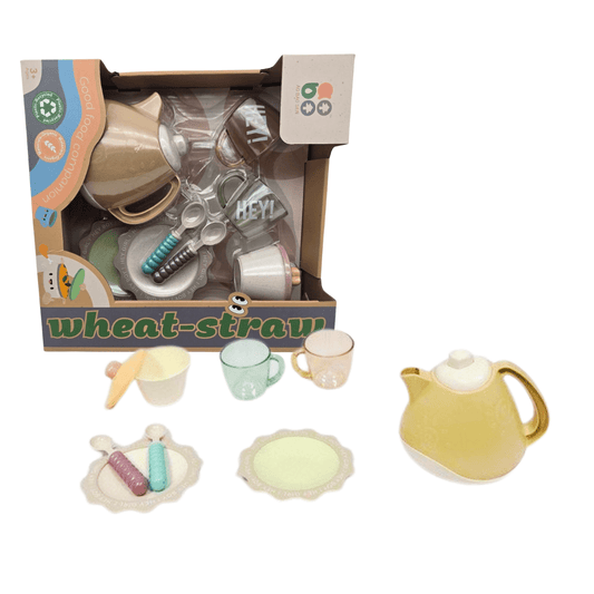 Wheat - Straw Tea cup set for Kids - Nesh Kids Store