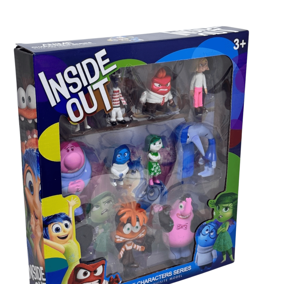 10 Pcs Mini Character Figures – Inside Out 3+ - Nesh Kids Store