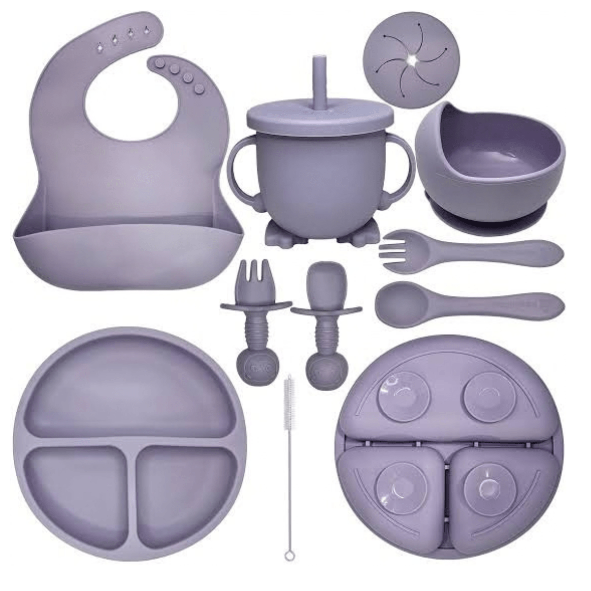 10-Piece Silicone Feeding Set - Nesh Kids Store