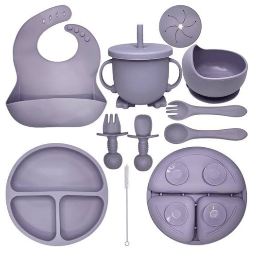 10-Piece Silicone Feeding Set - Nesh Kids Store