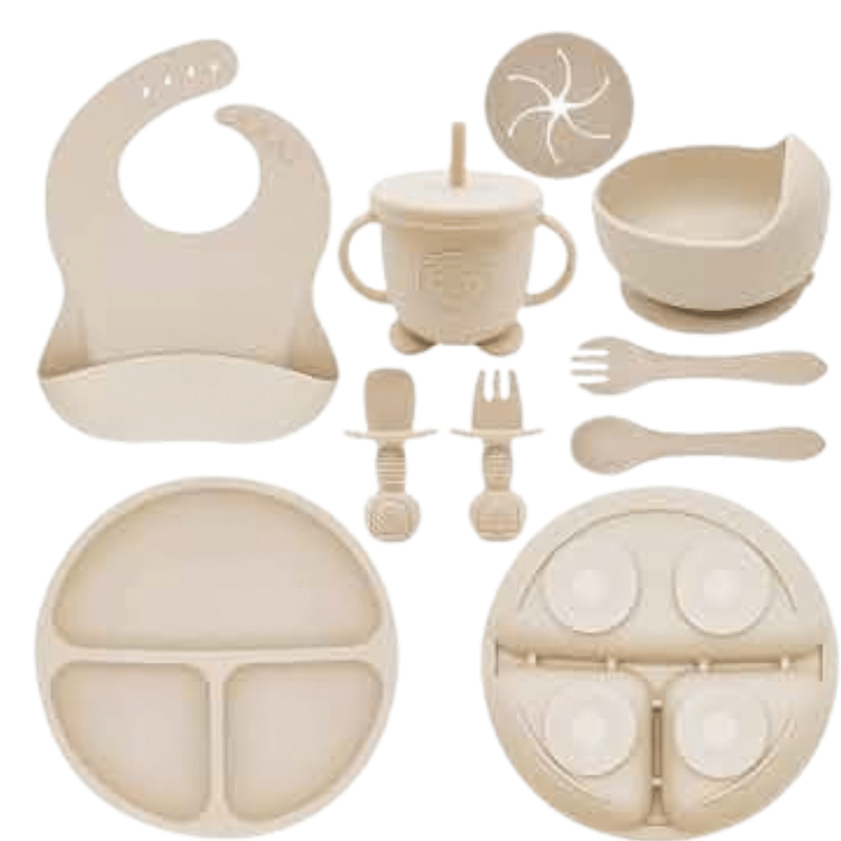 10-Piece Silicone Feeding Set - Nesh Kids Store