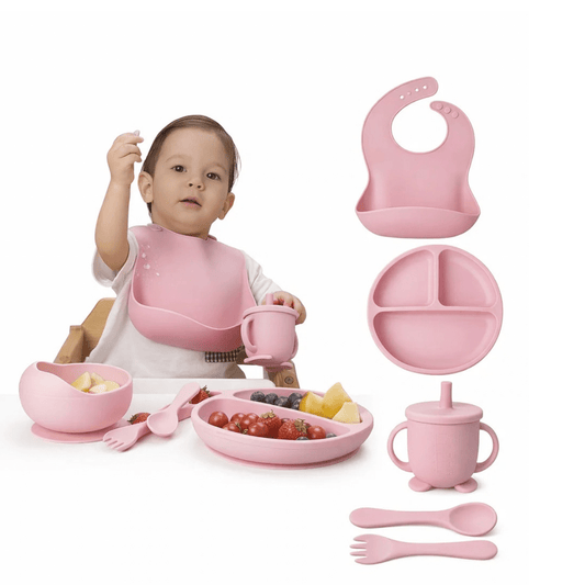 10-Piece Silicone Feeding Set - Nesh Kids Store