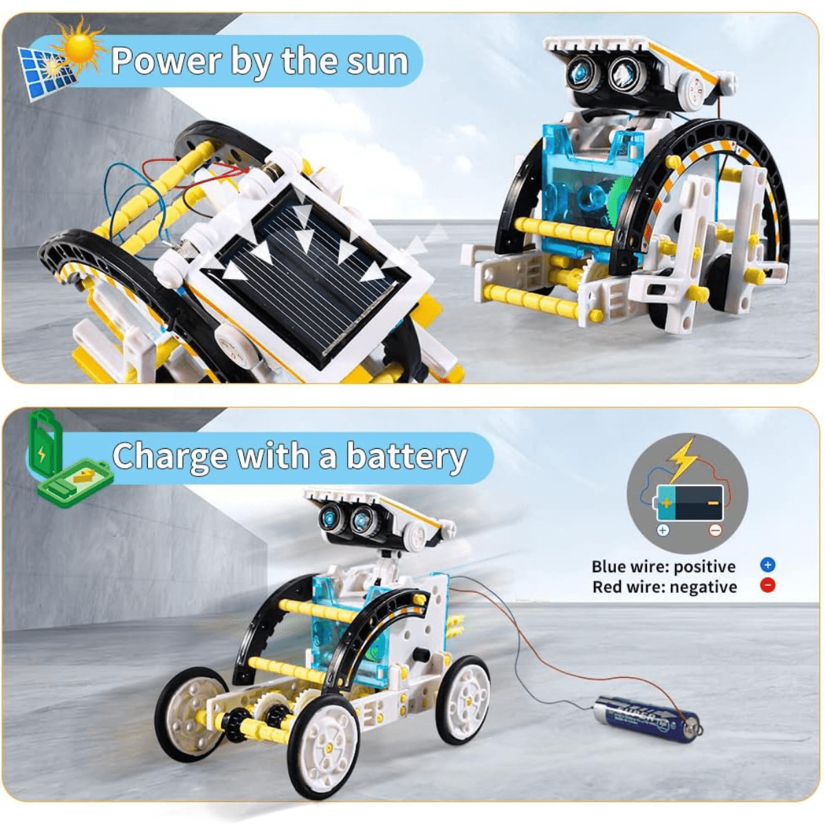 12 - in - 1 Solar Robot Kit (8+ year) - Nesh Kids Store