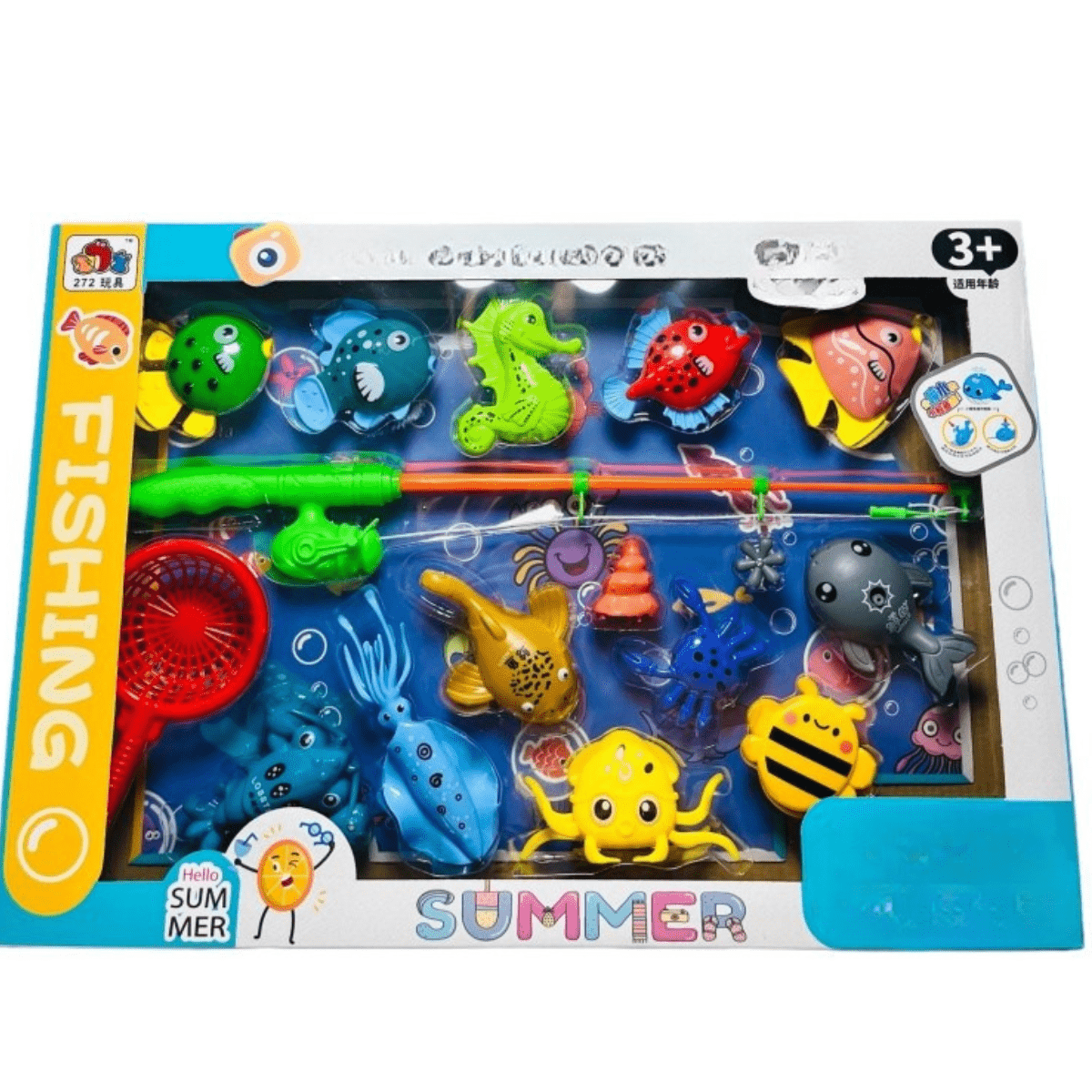 13 - piece Sea Animal Fishing Set 3+ - Nesh Kids Store
