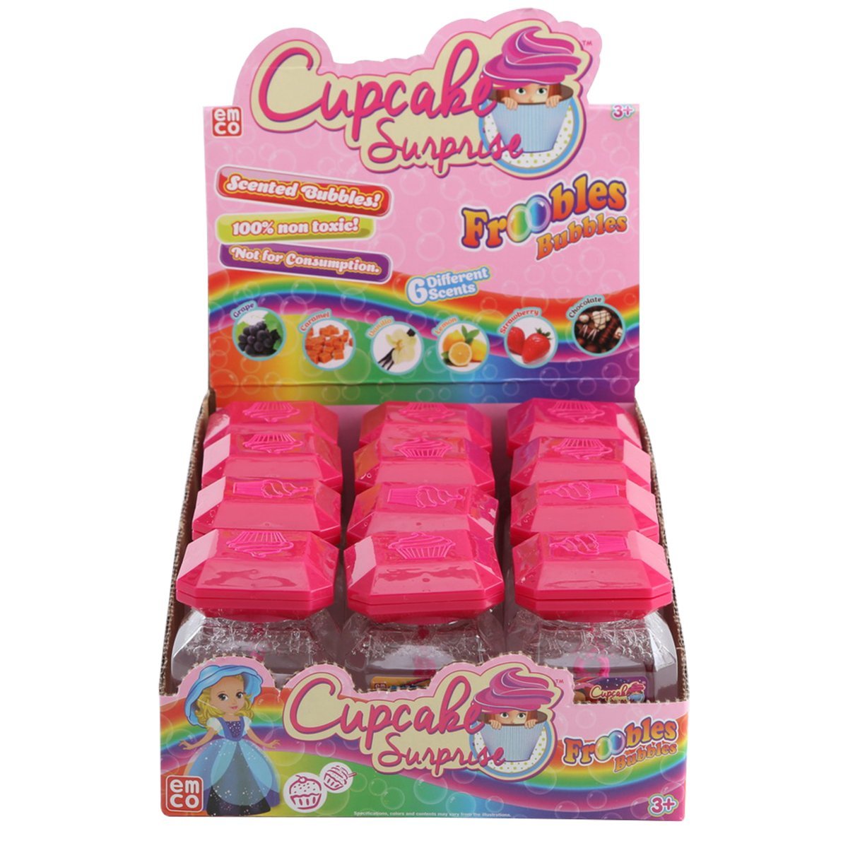 130Ml Cupcake Bubble - Nesh Kids Store