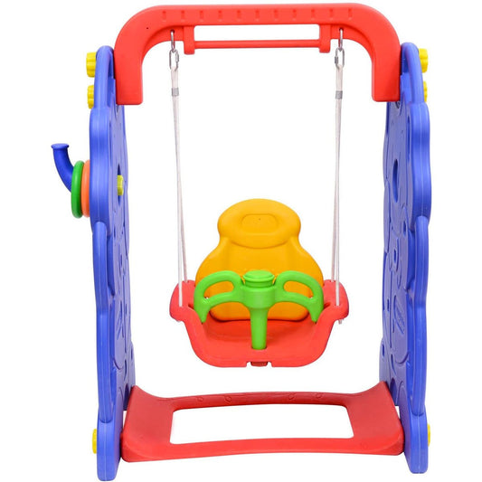 2 in 1 Children Playground with Swing & Activity Hoop - Nesh Kids Store