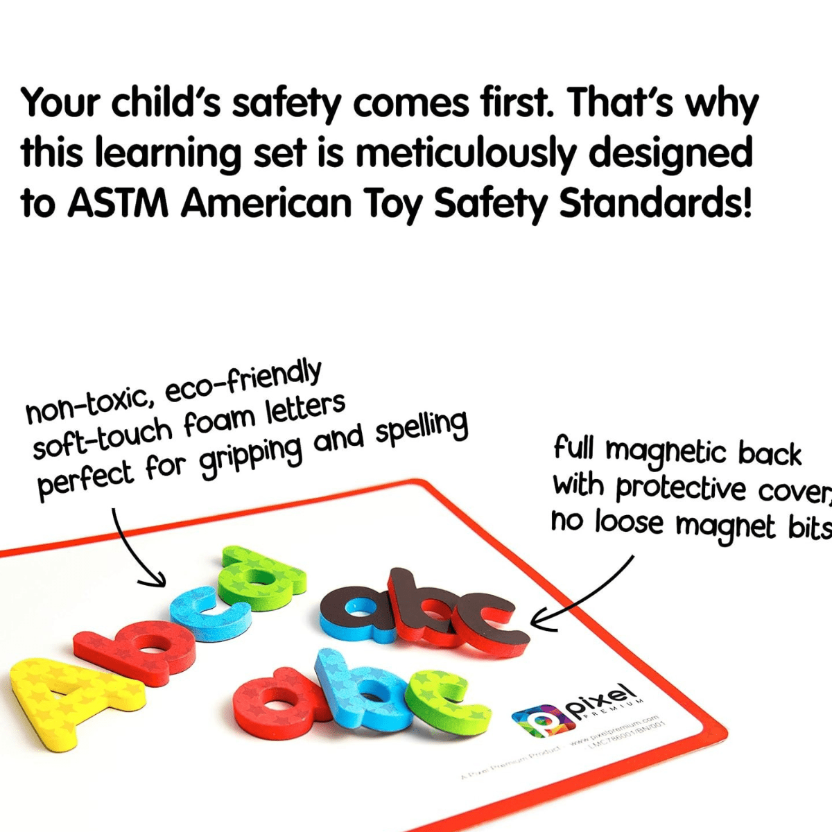 253 Foam Letters & Number with White Board 3+ - Nesh Kids Store