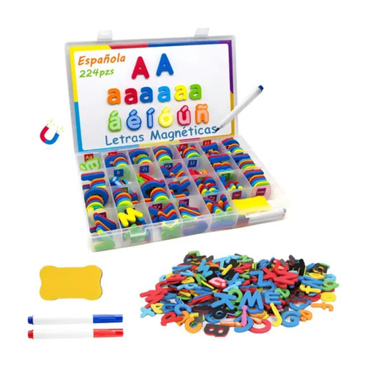 253 Foam Letters & Number with White Board 3+ - Nesh Kids Store