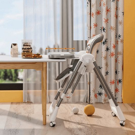 3 - in - 1 Multi - functional Baby Feeding High Chair with Swing - 806 - Nesh Kids Store
