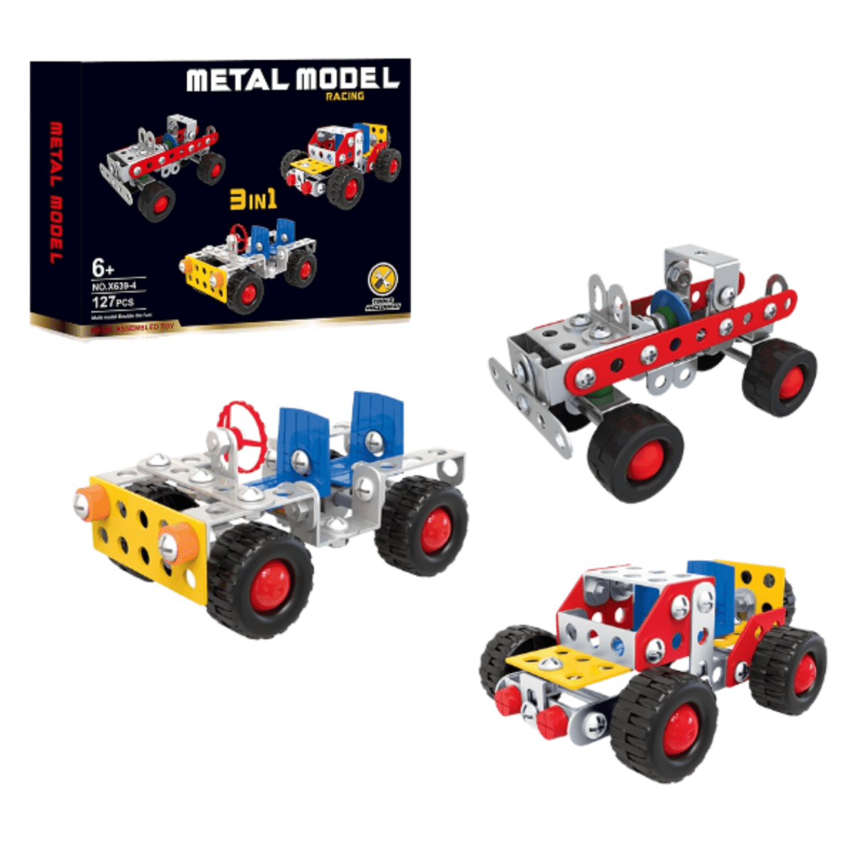 3 in1 Metal Model Lego Car ACX639-4 - Nesh Kids Store