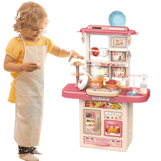 35 PCS DIY Pretend Play Kitchen Set - Nesh Kids Store