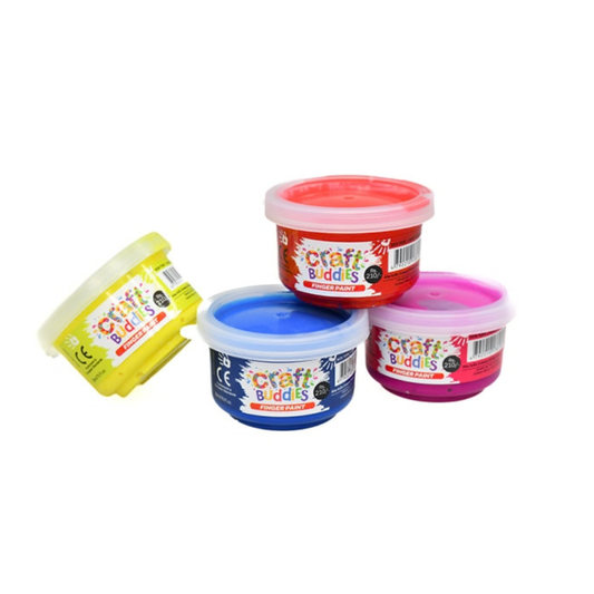 Atlas Finger Paints – 6 Pack × 30ml