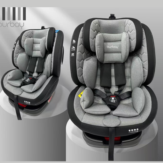 Burbay AG111 360° Rotatable ISOFIX Car Seat