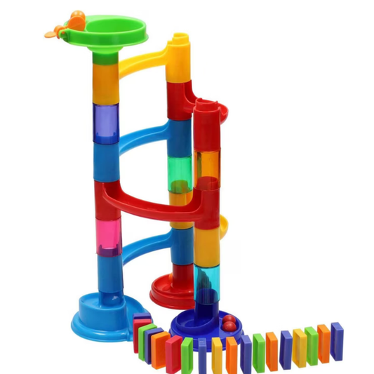 40 PCS Domino Tornado Marble Run Set - Nesh Kids Store