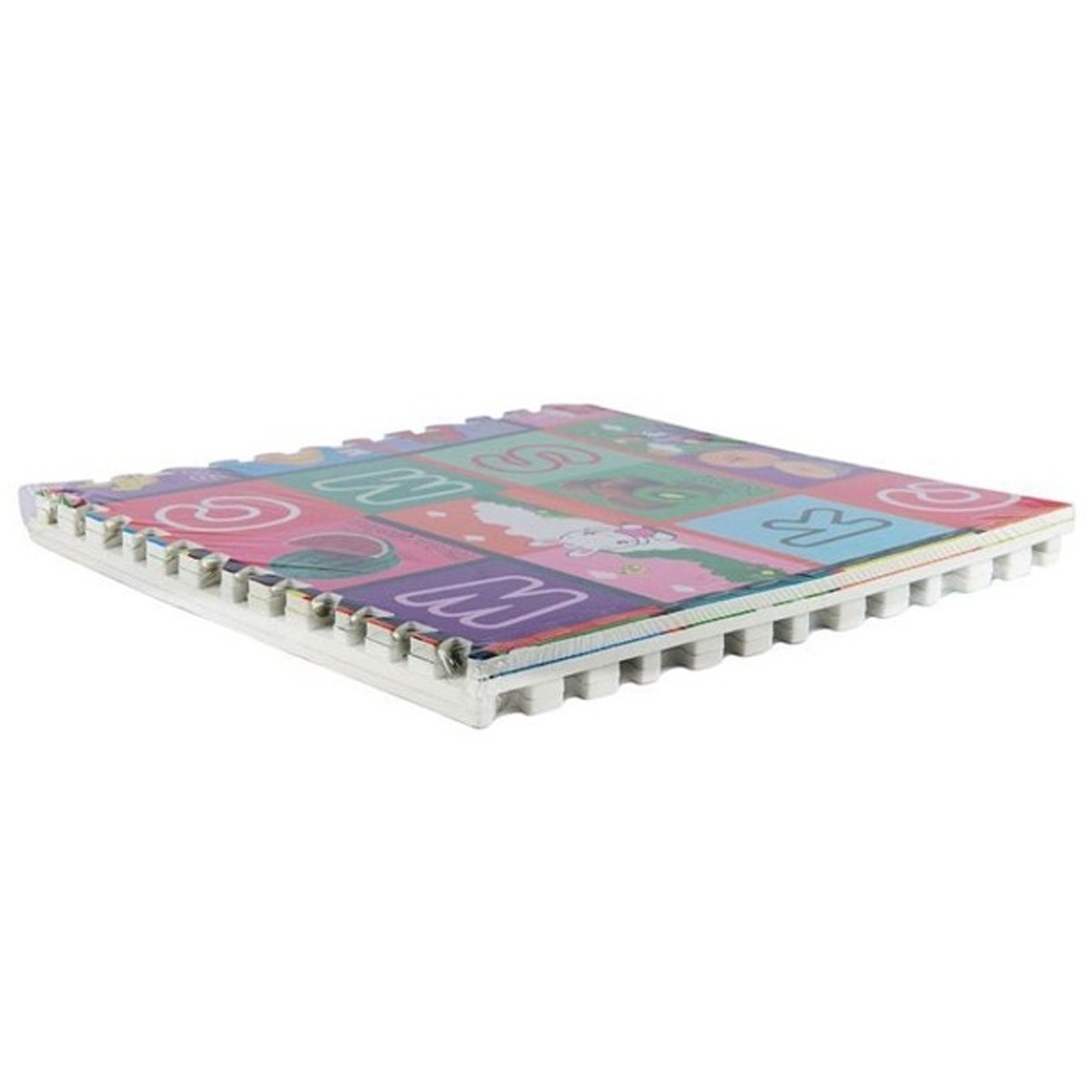 4ft x 4ft Childrens Play Mat / Eva Foam Mattress - Alphabet & Numbers - Nesh Kids Store