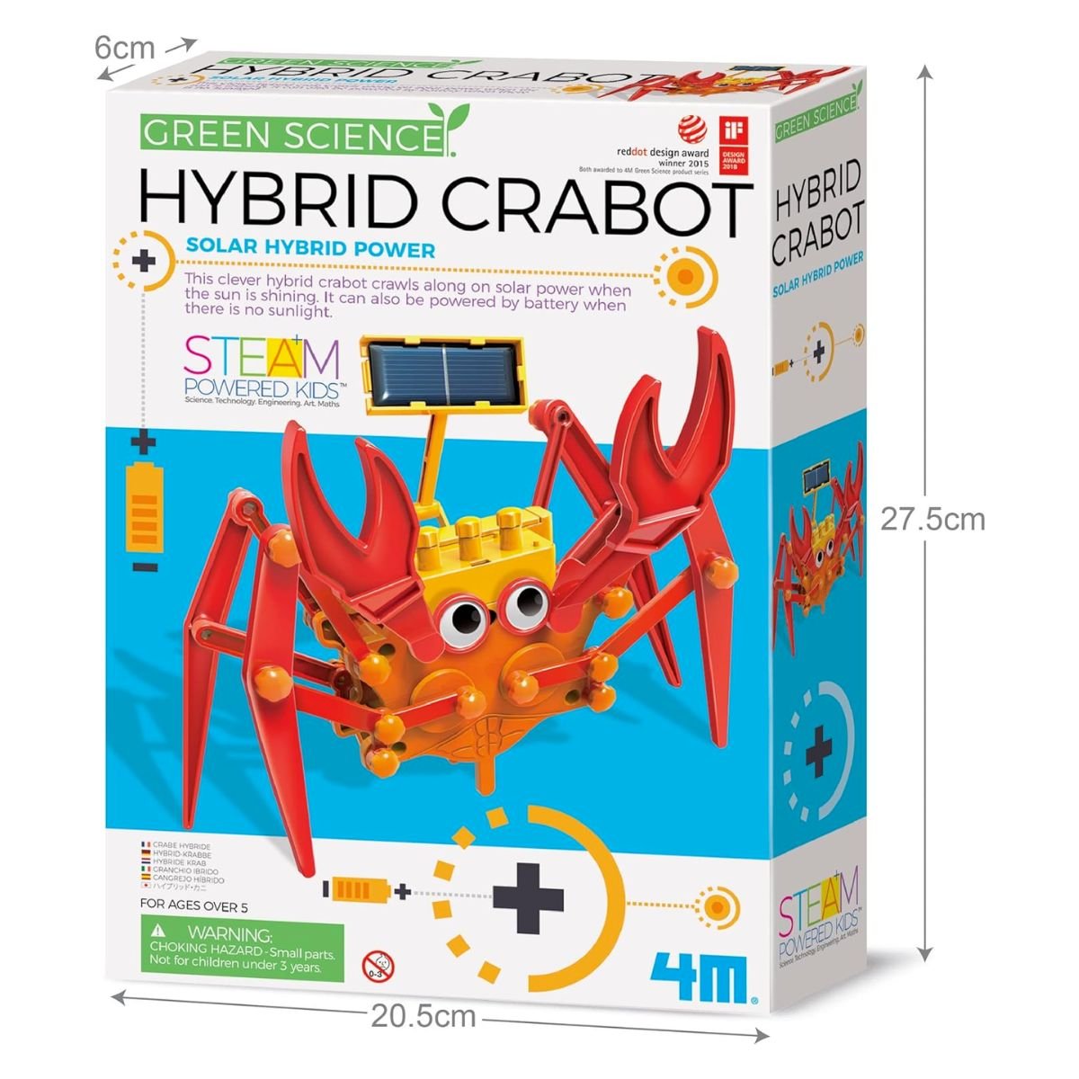 4M Green Science Hybrid Crabot - Nesh Kids Store