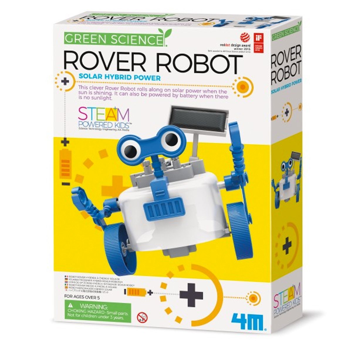 4M Green Science - Hybrid Rover Robot - Nesh Kids Store