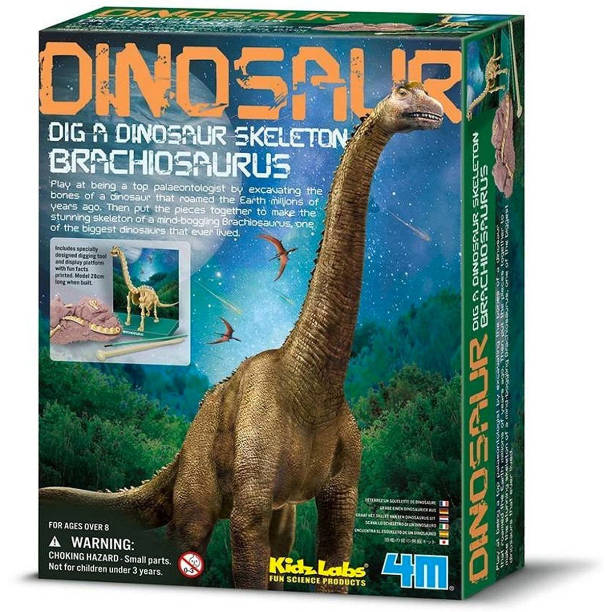 4M KidzLabs Dig a Brachiosaurus Skeleton - Nesh Kids Store