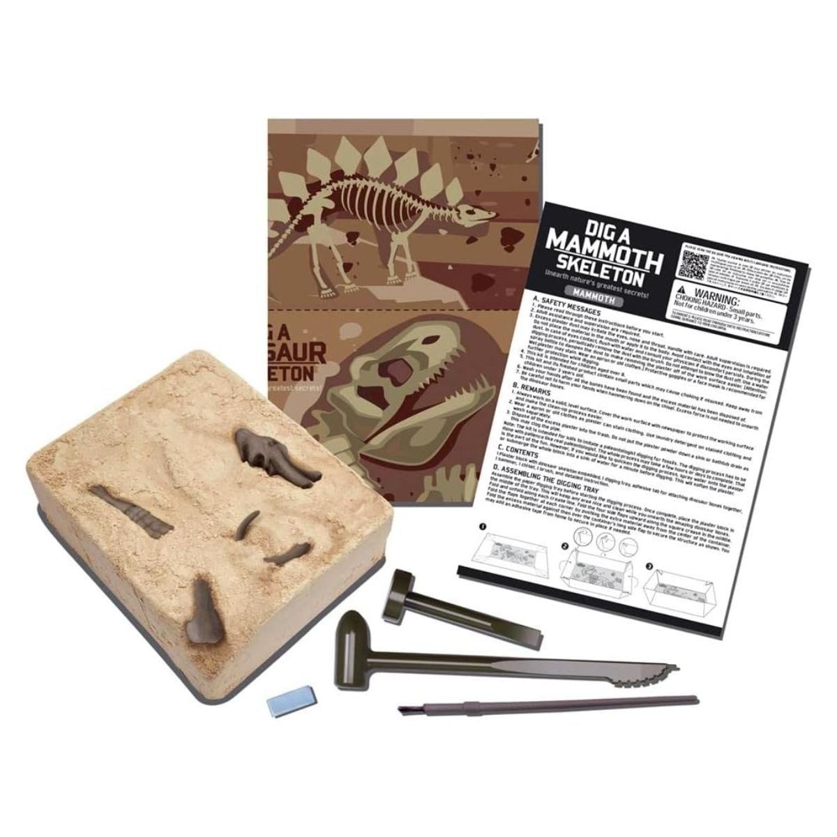 4M KidzLabs Dig a Mammoth Skeleton - Mammoth - Nesh Kids Store
