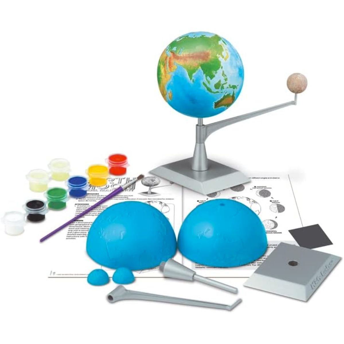 4M Kidzlabs Earth & Moon Model Making Kit - Nesh Kids Store