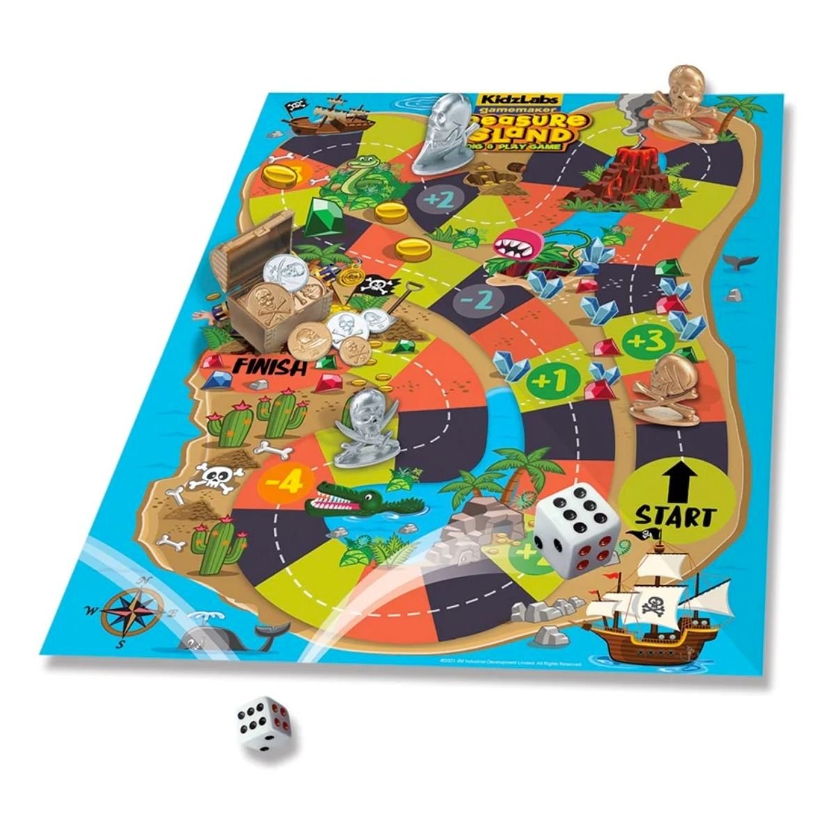 4M KidzLabs Treasure Island Dig & Play Game - Nesh Kids Store