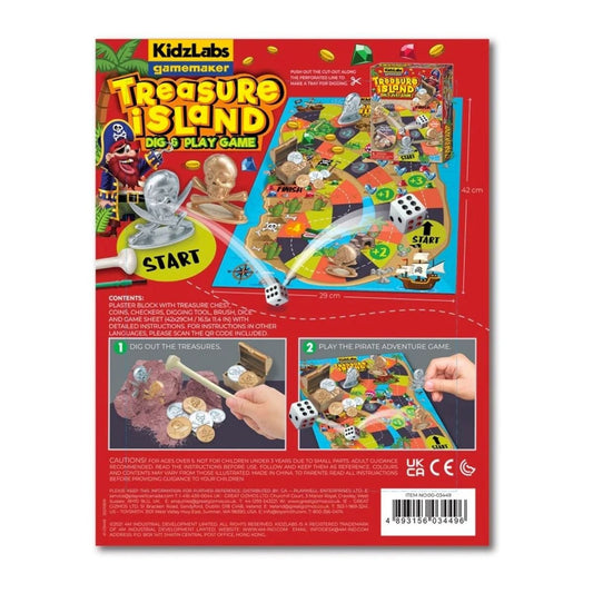 4M KidzLabs Treasure Island Dig & Play Game - Nesh Kids Store