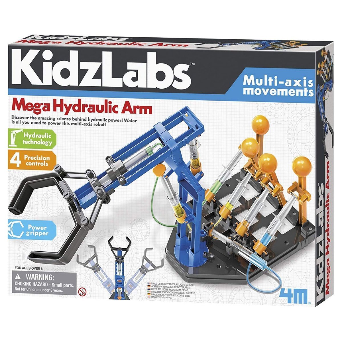 4M Mega Hydraulic Arm Robotic Science Kit - Nesh Kids Store