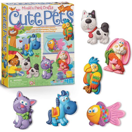4M Mould & Paint Cute Pets for 5+ - Nesh Kids Store