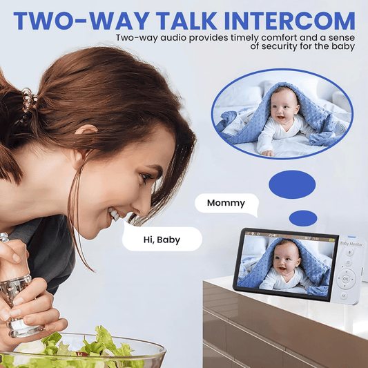 5-inch Large Ultra HD Display Baby Camera Monitors