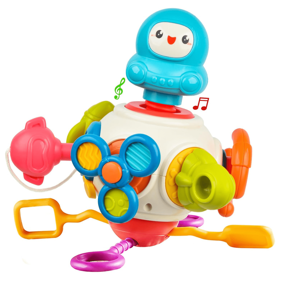 8 - in - 1 Space Busy Cube Rattle Toy - Nesh Kids Store
