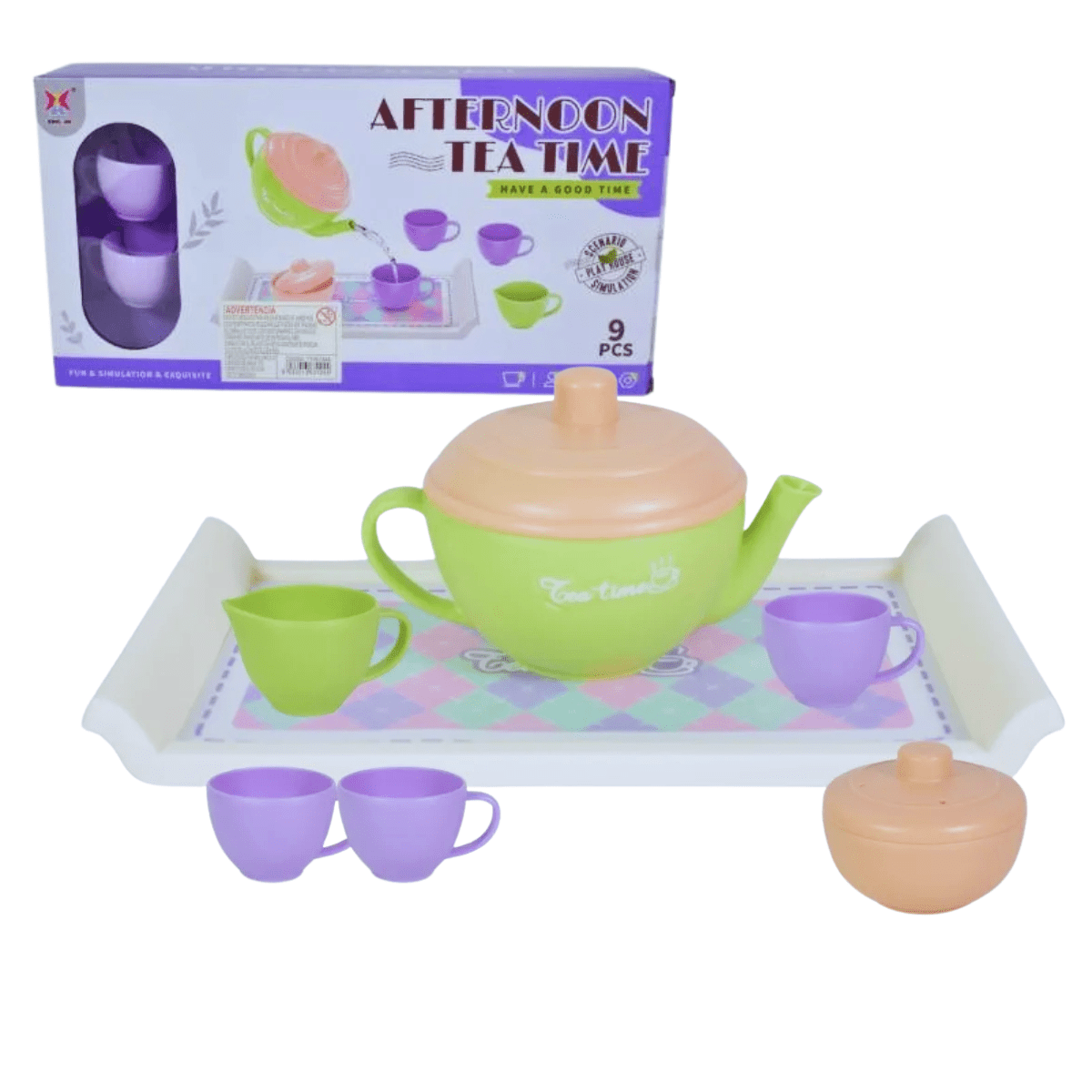 9 - piece Afternoon Tea Time Set 3+ - Nesh Kids Store