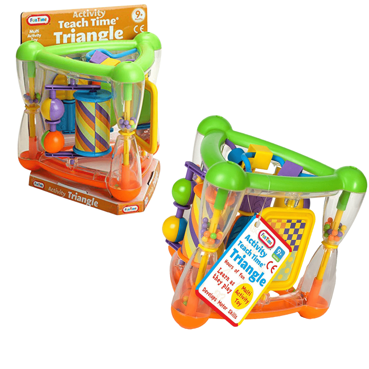 Activity Teach Time Triangle 9+month - Nesh Kids Store