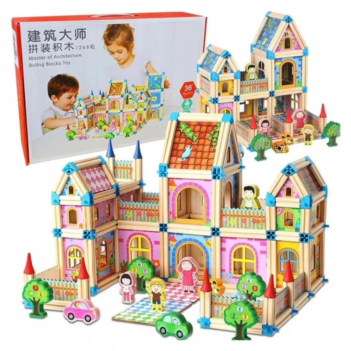 Architecture Building Blocks (B43-34) ACJHTOY-025 - Nesh Kids Store