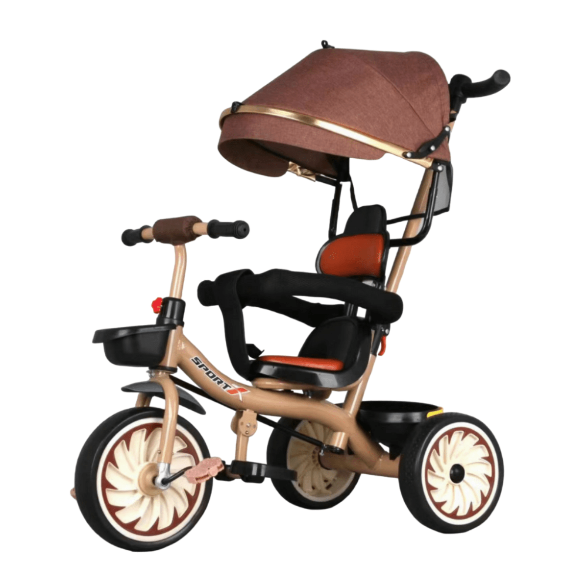 Arrow Tricycle with Canopy Hood - 311 - Nesh Kids Store
